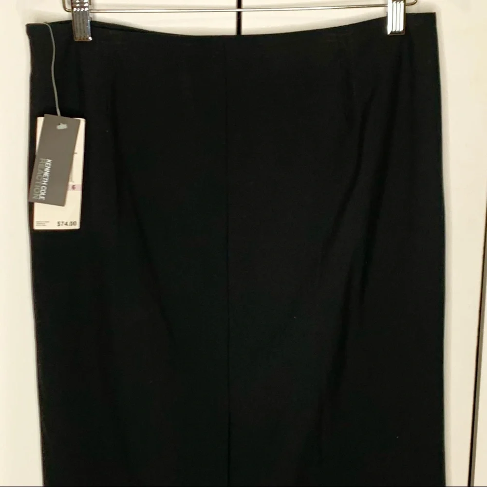Kenneth COLE Reaction Black Lined Skirt Sz 6